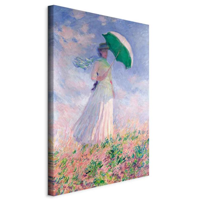Obraz Artgeist Kobieta z parasolem 80 x 120 cm płótno włoskie 1 szt