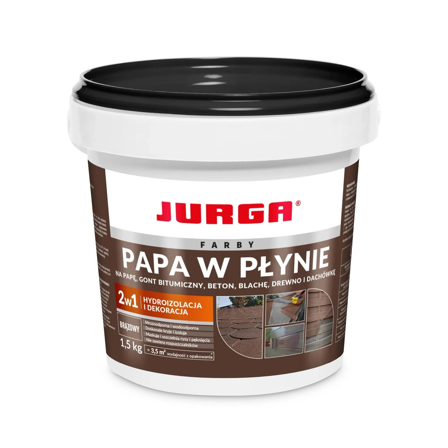 Jurga Papa w płynie brązowa 1,5kg