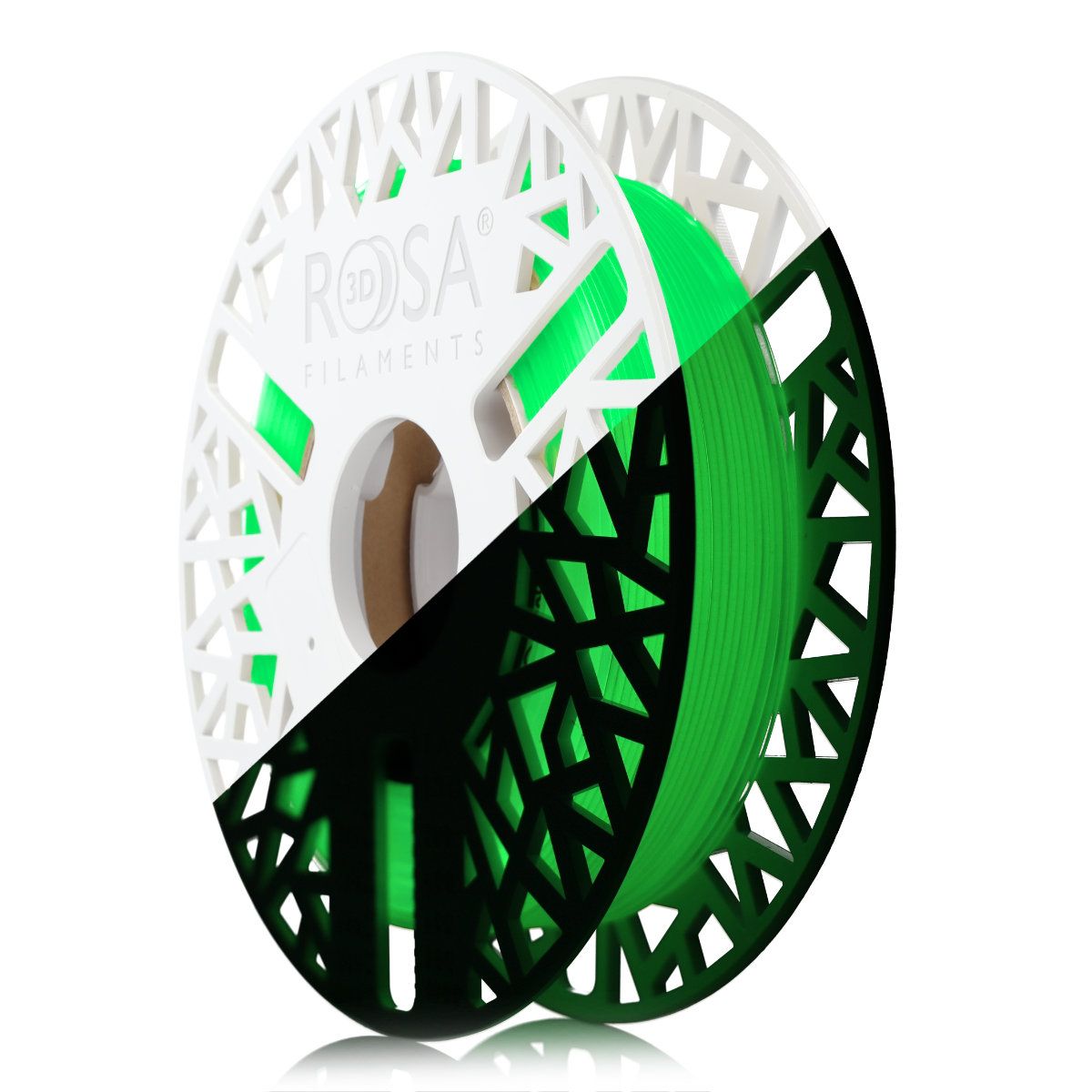 FILAMENT 3D PLA Starter Neon Green Glow in The Dark UV Glow (0.5kg / 1.75mm)