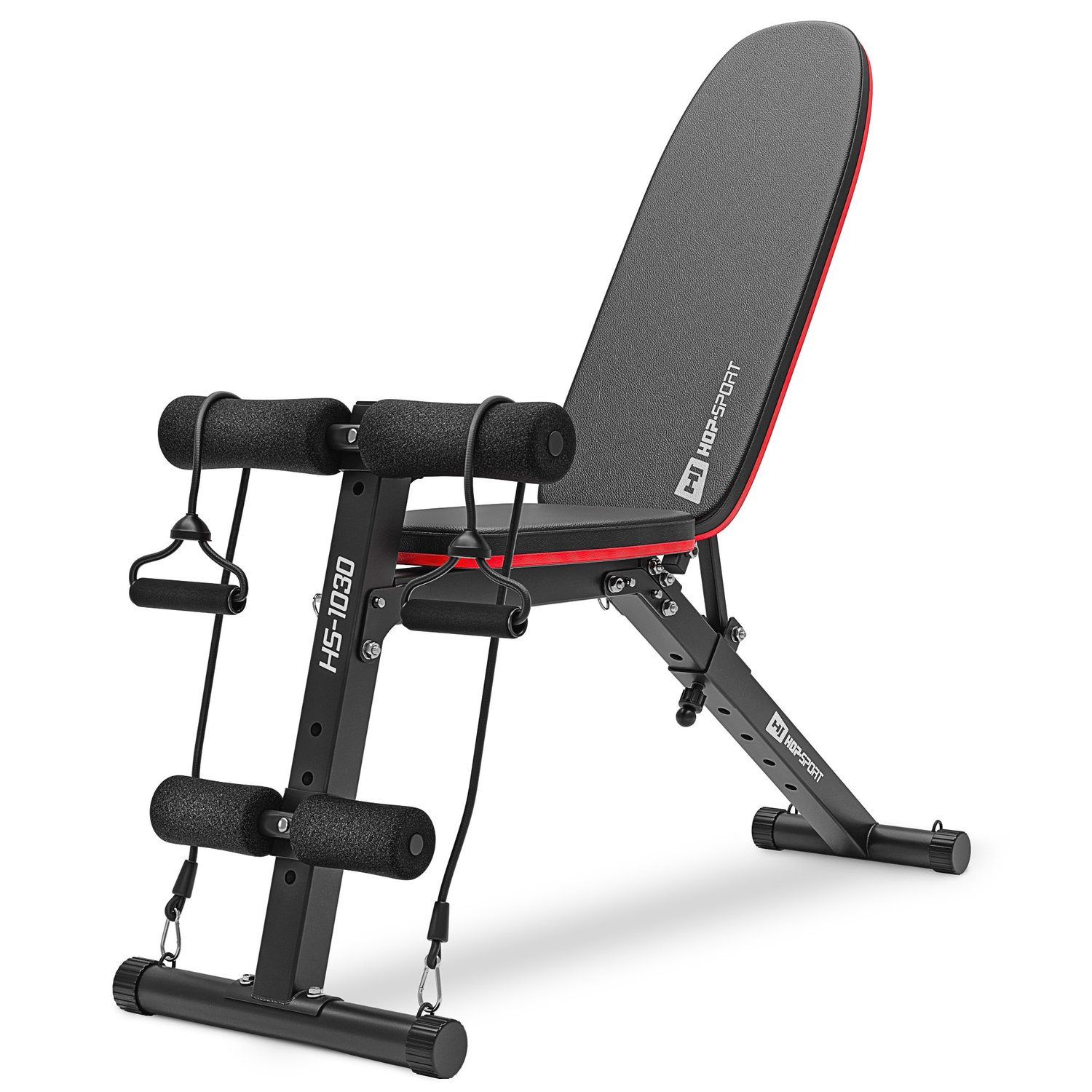 Klappbare Hantelbank HS-1030 mit Beinfixierung