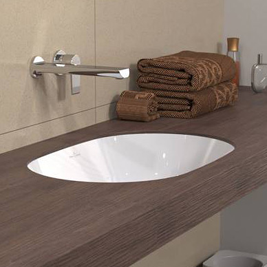 Villeroy & Boch Architectura umywalka 57x37,5 cm podblatowa owalna Weiss Alpin 5A766101