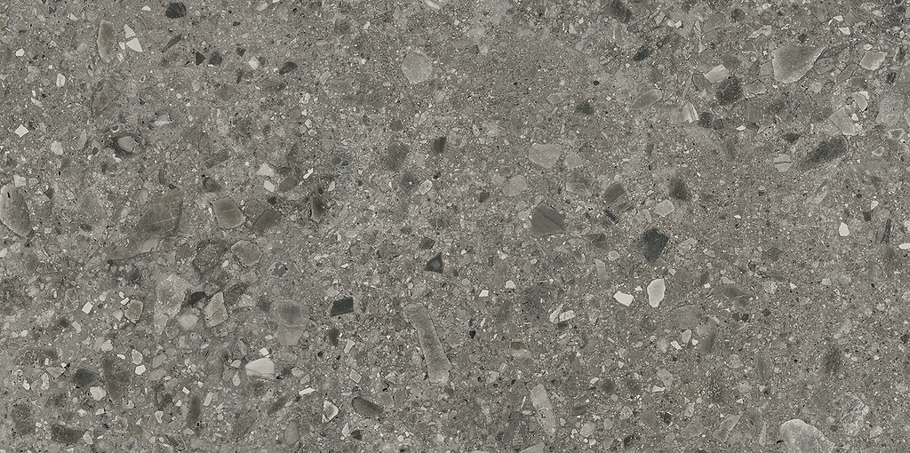 Opoczno Terrazzo Stone płytka ścienno-podłogowa 119,8x59,8 cm szara