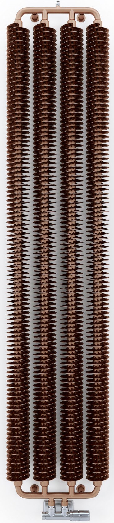 Terma Ribbon V grzejnik łazienkowy 192x49 cm biały WGRIB192049K916ZX