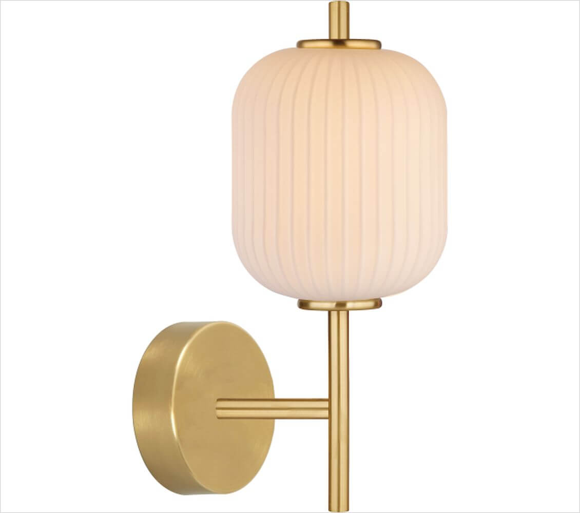 Zuma Line Akari lampa ścienna 1x6,5 W złoty WL31288/6.5W