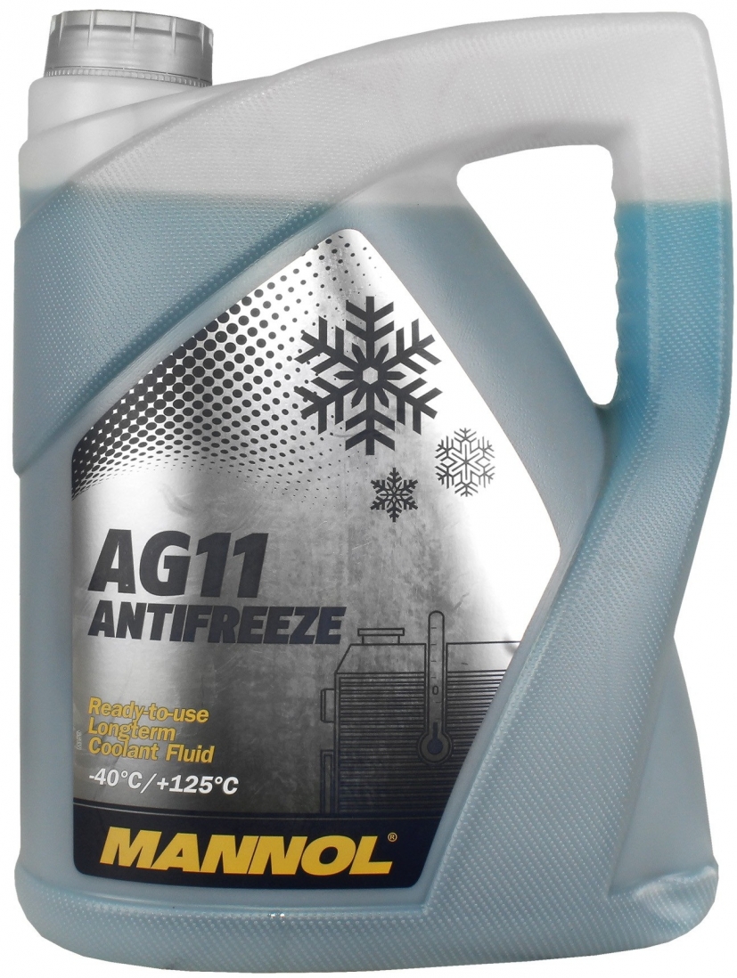 MANNOL AG11 NIEBIESKI PŁYN DO CHŁODNIC 5L - Petrostar