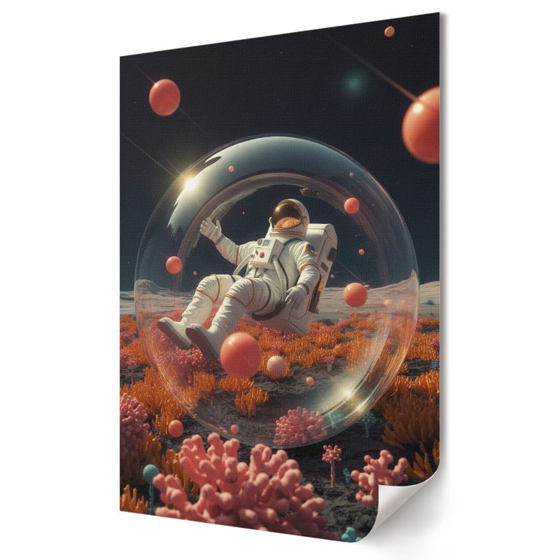 Plakat canvas Wallfluent Format A4 Kosmiczna przygoda Studio Perspective Lab 1 szt.
