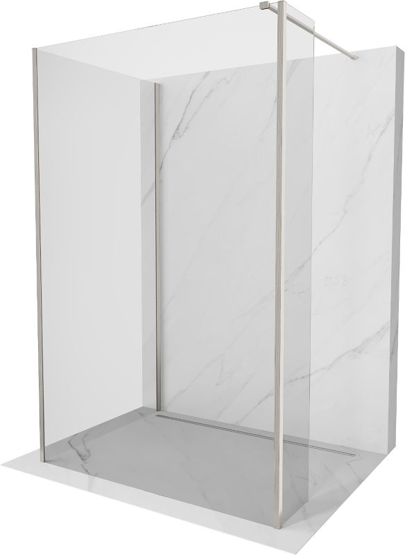 Ścianka prysznicowa Mexen Kioto transparentna 120x120x30, 3 szt.