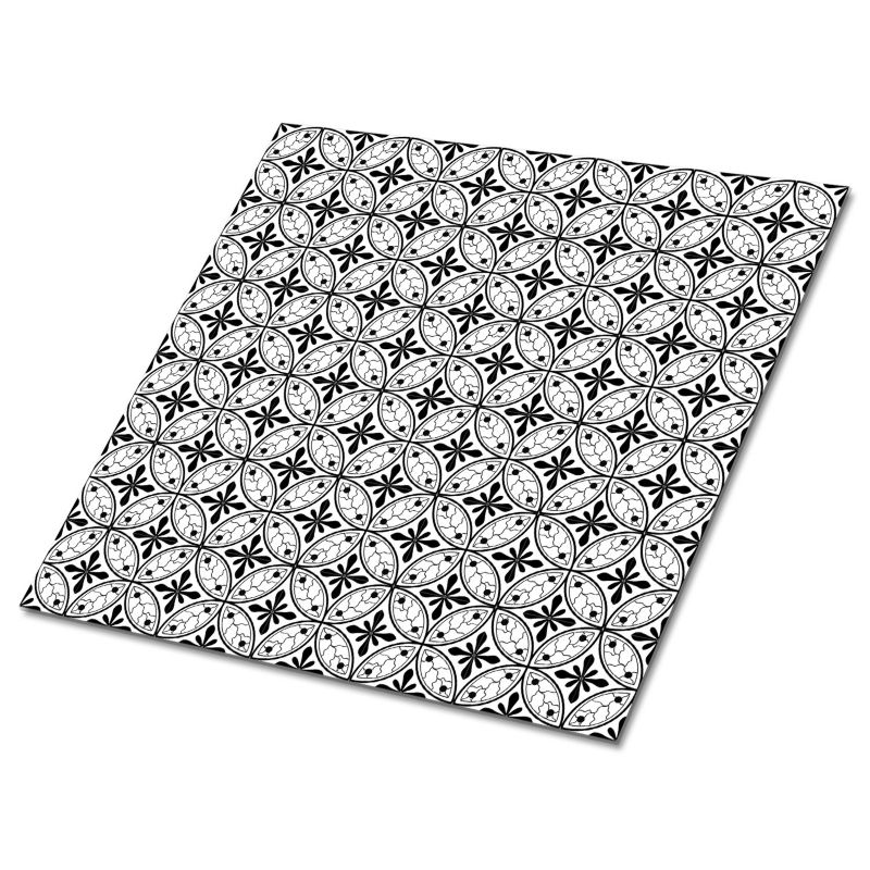 Kafelki samoprzylepne Tulup 30x30 cm Indonezyjski wzór 9 szt.