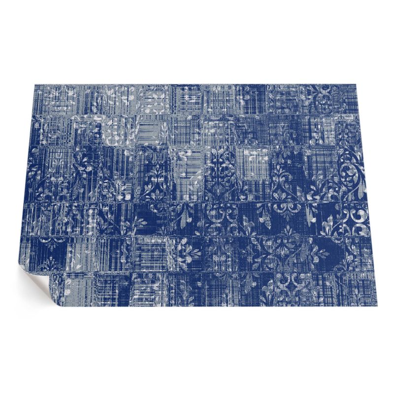 Dywan Winylowy Zewnętrzny ArtPrintCave 100x150 cm Chaotyczne kafle imitacja tkaniny 1 szt.