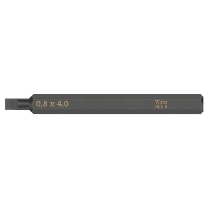 Bit Wera do śrub z rowkiem 4x0,8 mm 05018140001 1 szt.