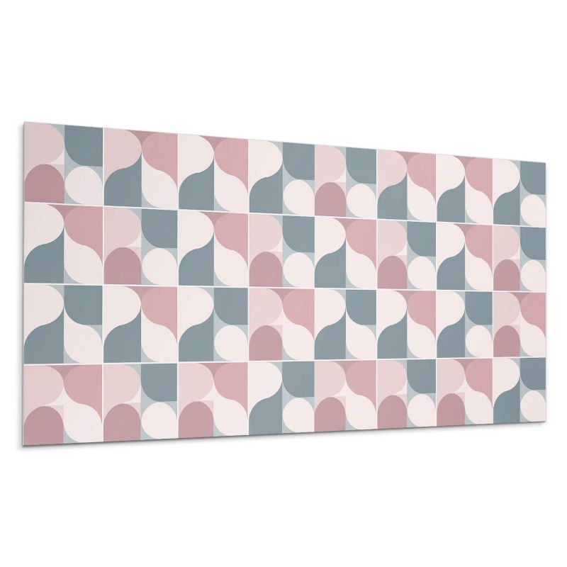 Panel samoprzylepny Wallfluent 120x60 cm Abstrakcyjne kształty geometryczne 1 szt.