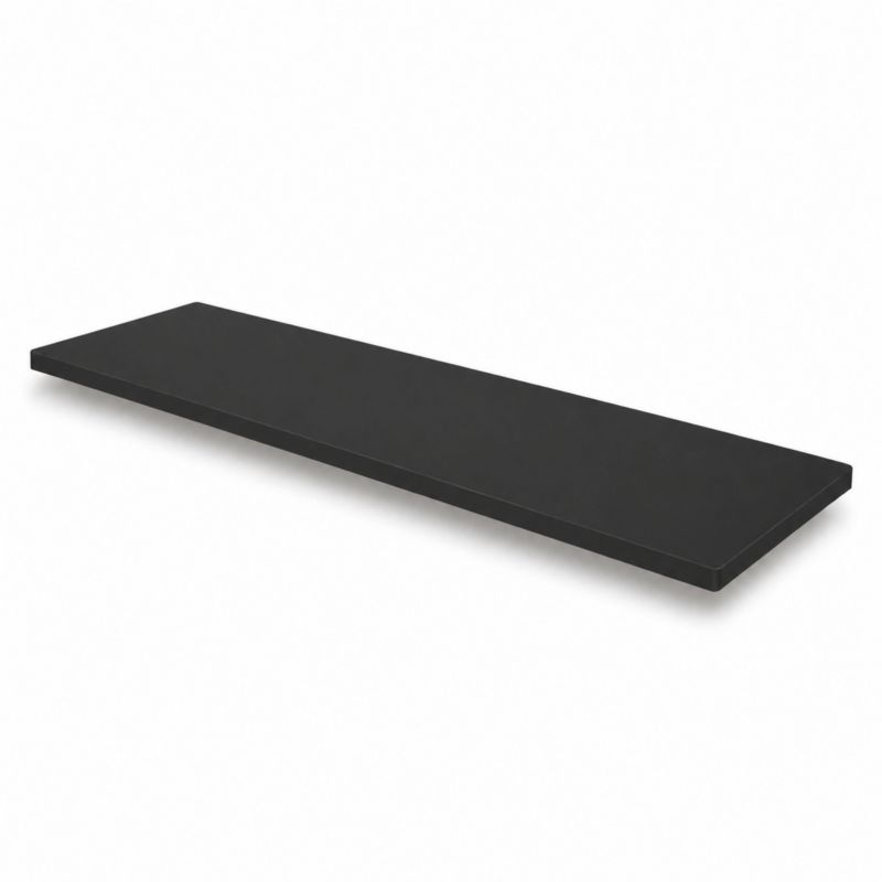 Półka łazienkowa KOLM wodoodporna HPL 12 mm Czarny Mat 0190AF 40x15 cm 1szt.