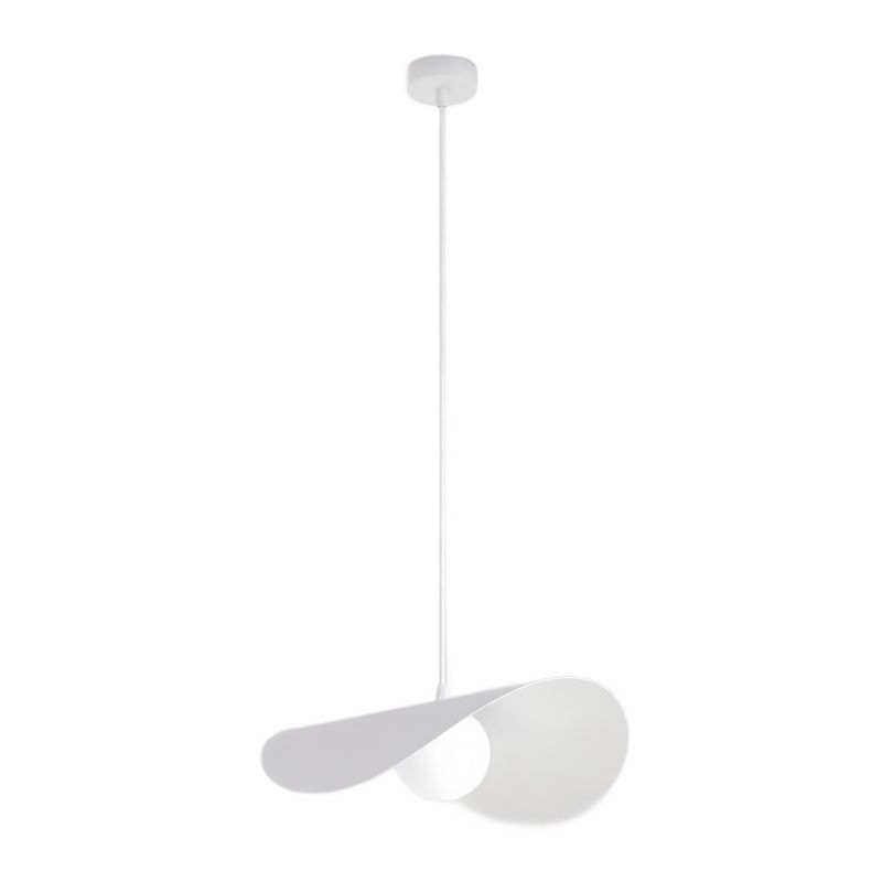 Lampa wisząca duży falisty klosz z kulą Emibig RITUAL biała 1xG9x8W IP20 wym:140x40x40cm - 1 szt.