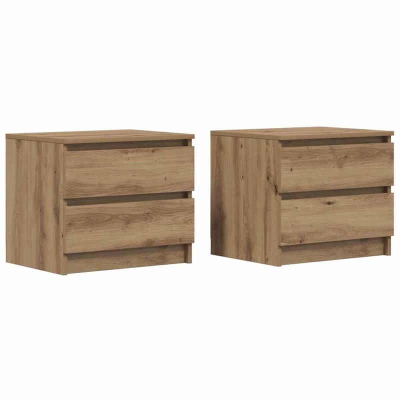 Szafki nocne WaszeMeble dąb artisan WM-856521 2 szt.