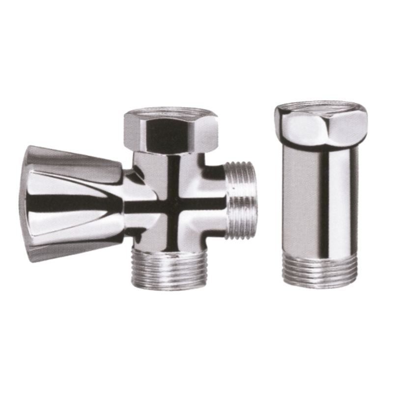 Zawór Kątowy Do Baterii Pralki Kurek Grzybkowy Przedłużka 3/4"x3/4" INVENA 1 szt.