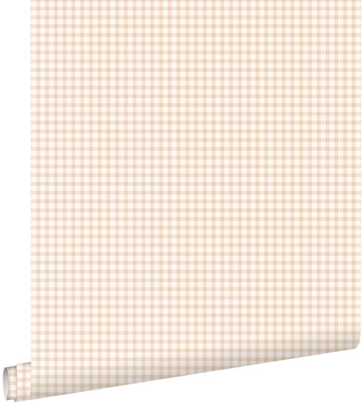 Tapeta ESTAhome sprawdź wzór jasnej terakoty 50 x 900 cm - 1 rol.