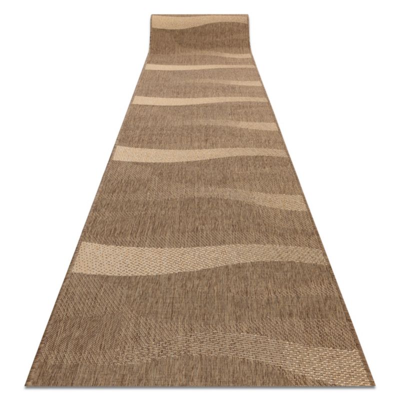 Chodnik RugsX 70x260 cm brąz 245579 1 szt.