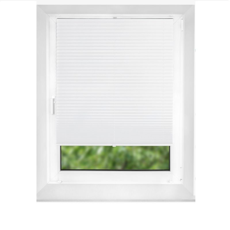 Plisa DECORI z regulacją 100x220 kolor 116 biały, 1 szt