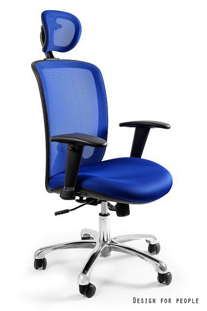 Fotel Unique biurowy EXPANDER niebieski 1 szt