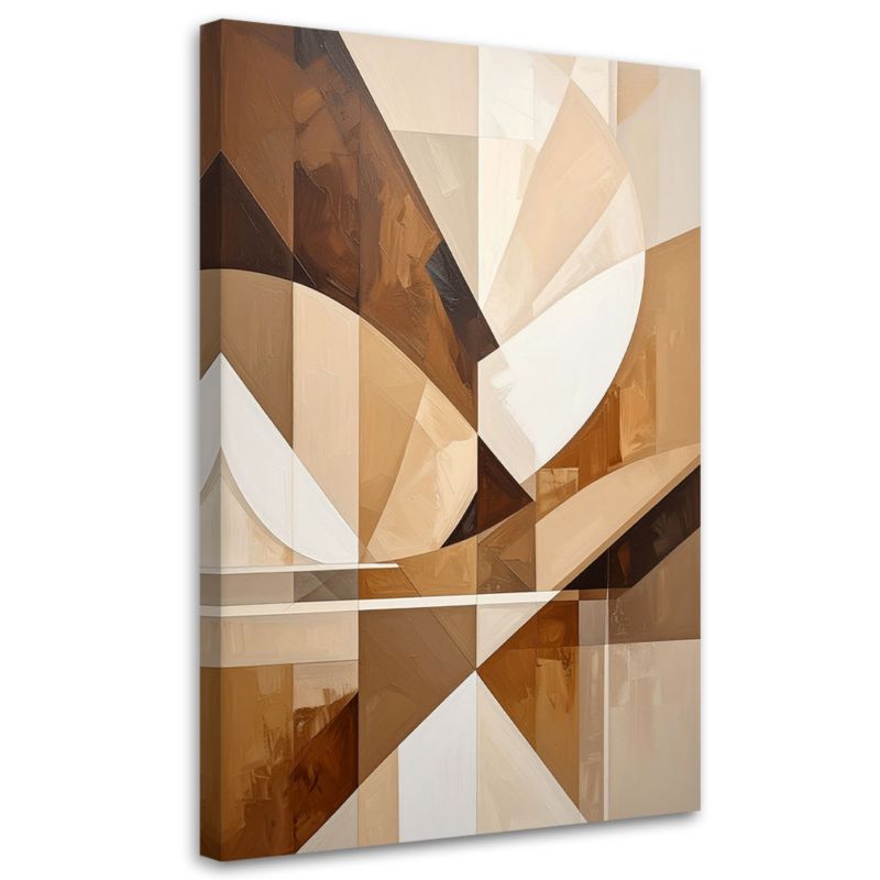 Obraz do salonu sypialni kuchni Feeby Kształy Figury Geometryczna Abstrakcja 40x60cm 1szt