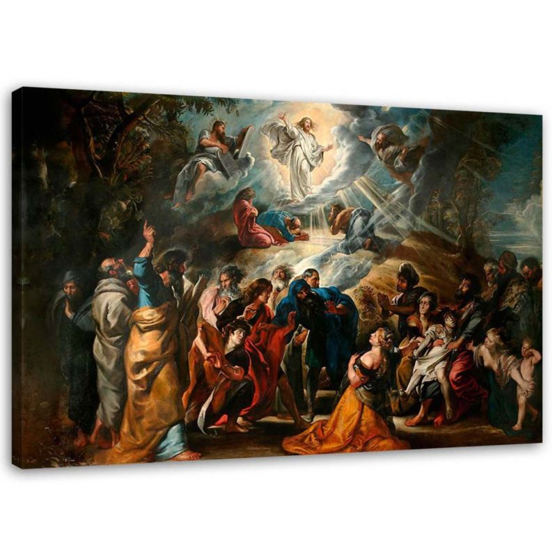 Obraz na płótnie Feeby Przemienienie Pańskie - P. P. Rubens reprodukcja 120x80cm 1szt
