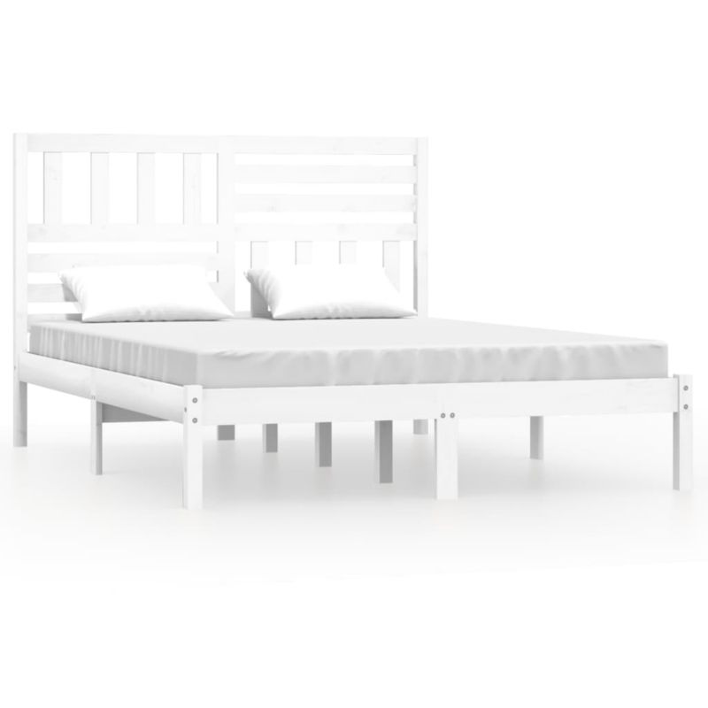 Rama łóżka WaszeMeble 120x200 cm Biały sosna WM-3101019 1 szt.