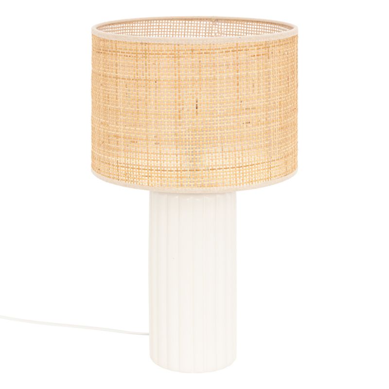 Lampa ceramiczna Tylia Atmosphera beż 47 cm 1 szt.