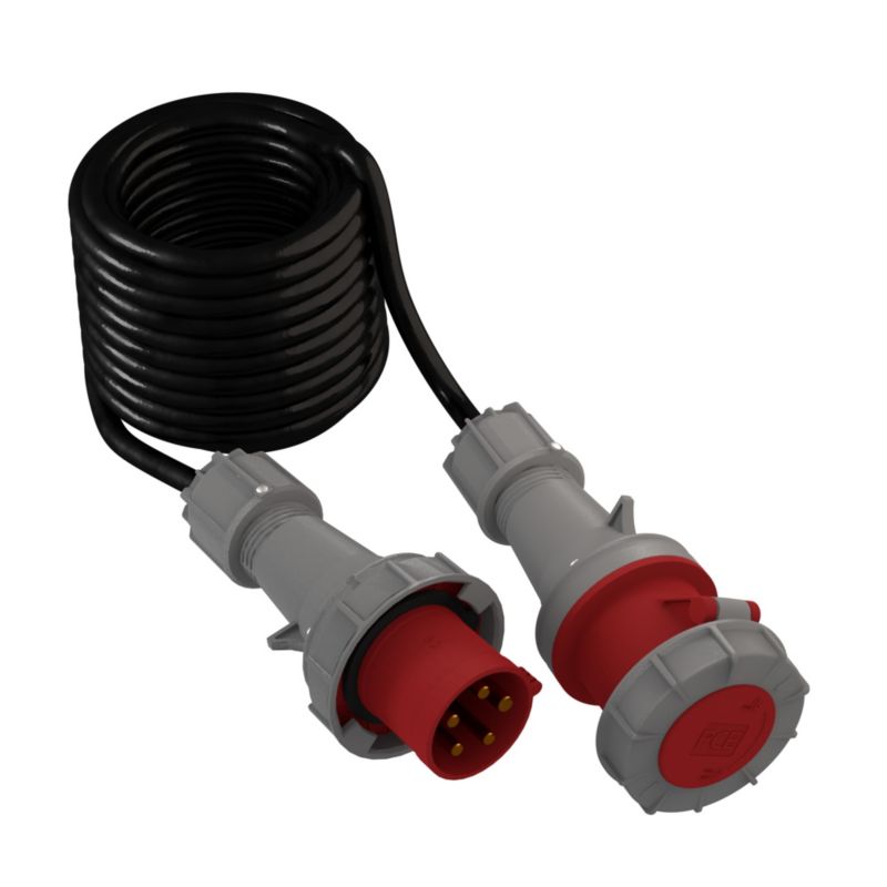 Przedłużacz Doktorvolt 25m siłowy 63A/5P IP67 CEE 400V/63A H07RN-F 5x10 mm² DV-2787-CEE-63 1szt
