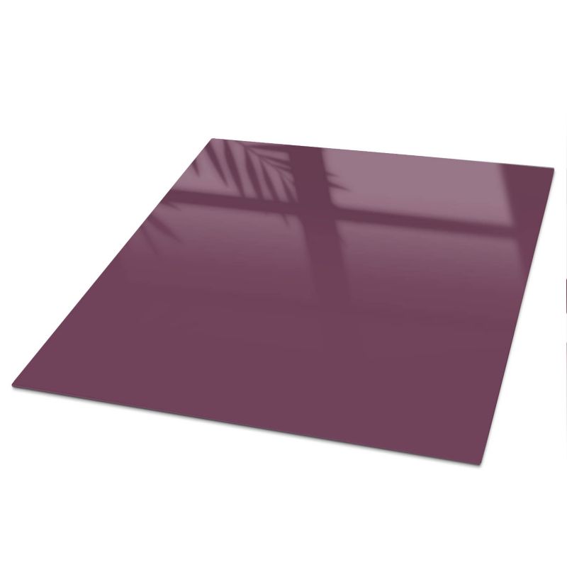 Szklany Blat ArtPrintCave 60x60 cm Kolor purpurowy - Blat na Stół z Nadrukiem Dekoracyjnym 1 szt.