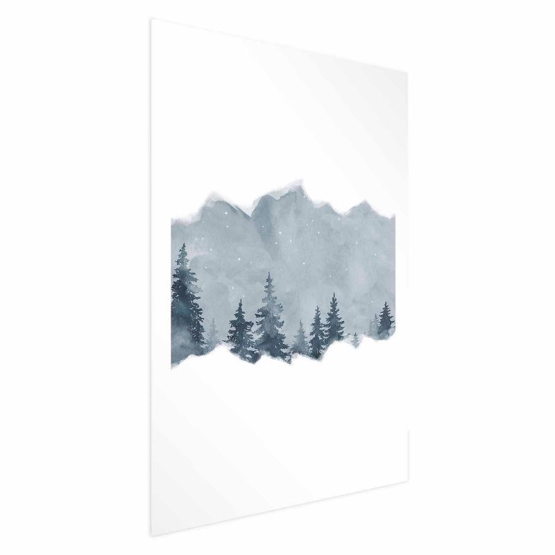 Plakat Artgeist Wycinek Syberii 40x60 cm bez ramy z marginesem 1 szt