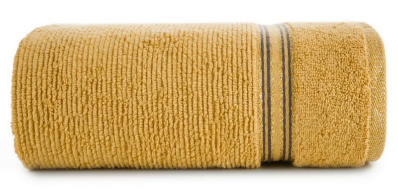 Ręcznik frotte Eurofirany Filon 08 70x140 musztardowy 1 szt.