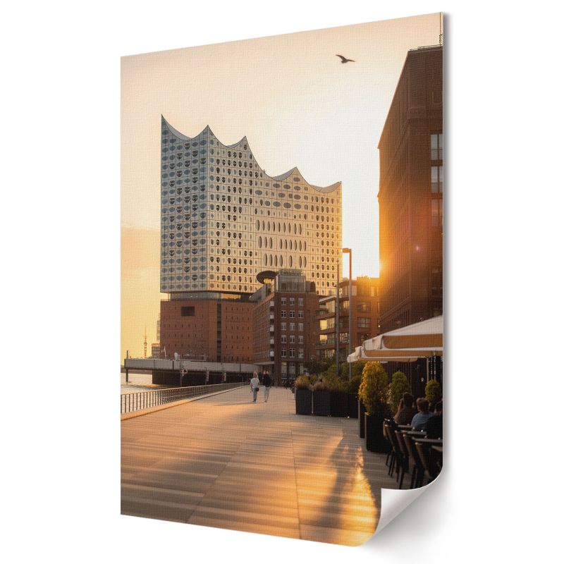 Plakat Wallfluent Format A2 Zachód słońca Artysta Kateko 1 szt.