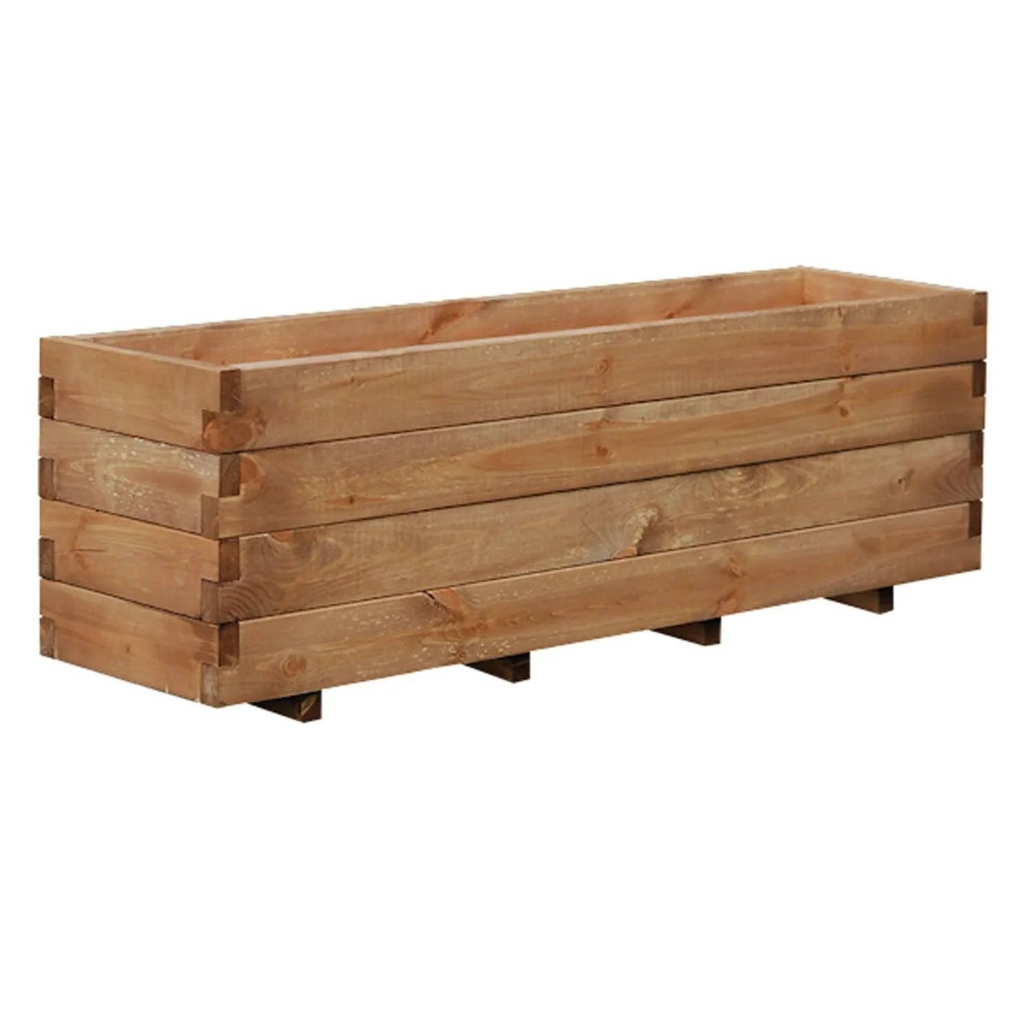 Werth-Holz Doniczka olcha 4 wkłady - 31x122x40 cm