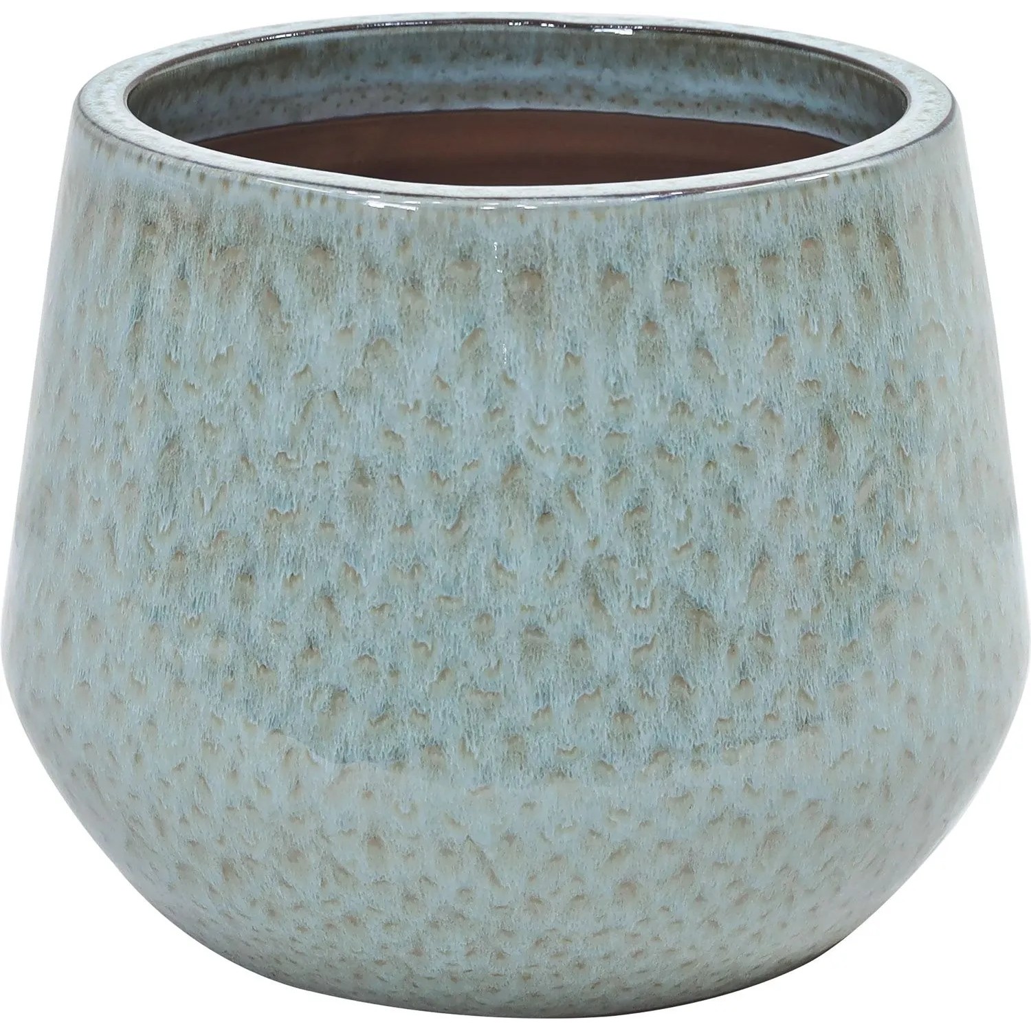 Osłonka Glaze jasny zielona - śr. 40 cm