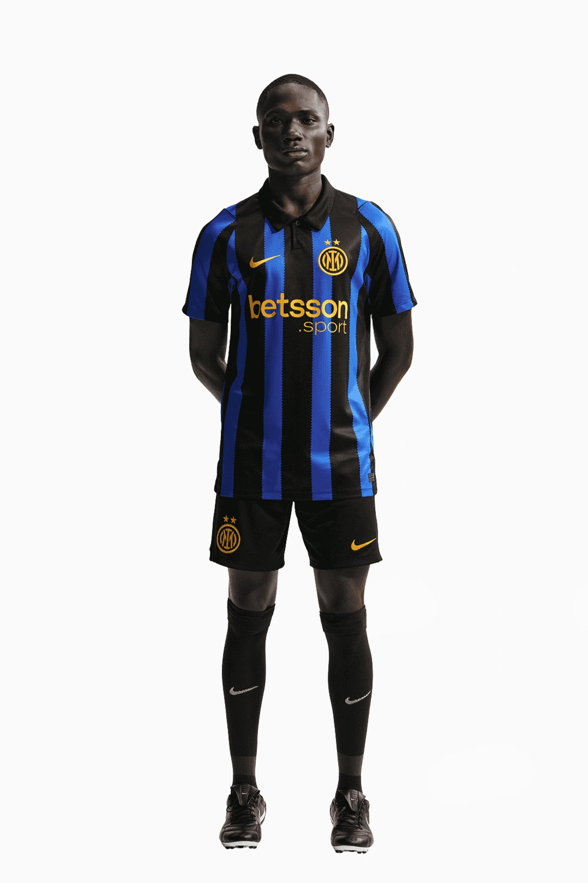 Spodenki Nike Inter Mediolan 26/27 Domowe Stadium - Czarny