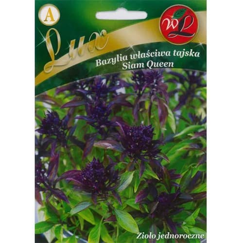 Bazalka pravá thajská Thai Siam Queen - : Monžstvo balíkov: 1 g