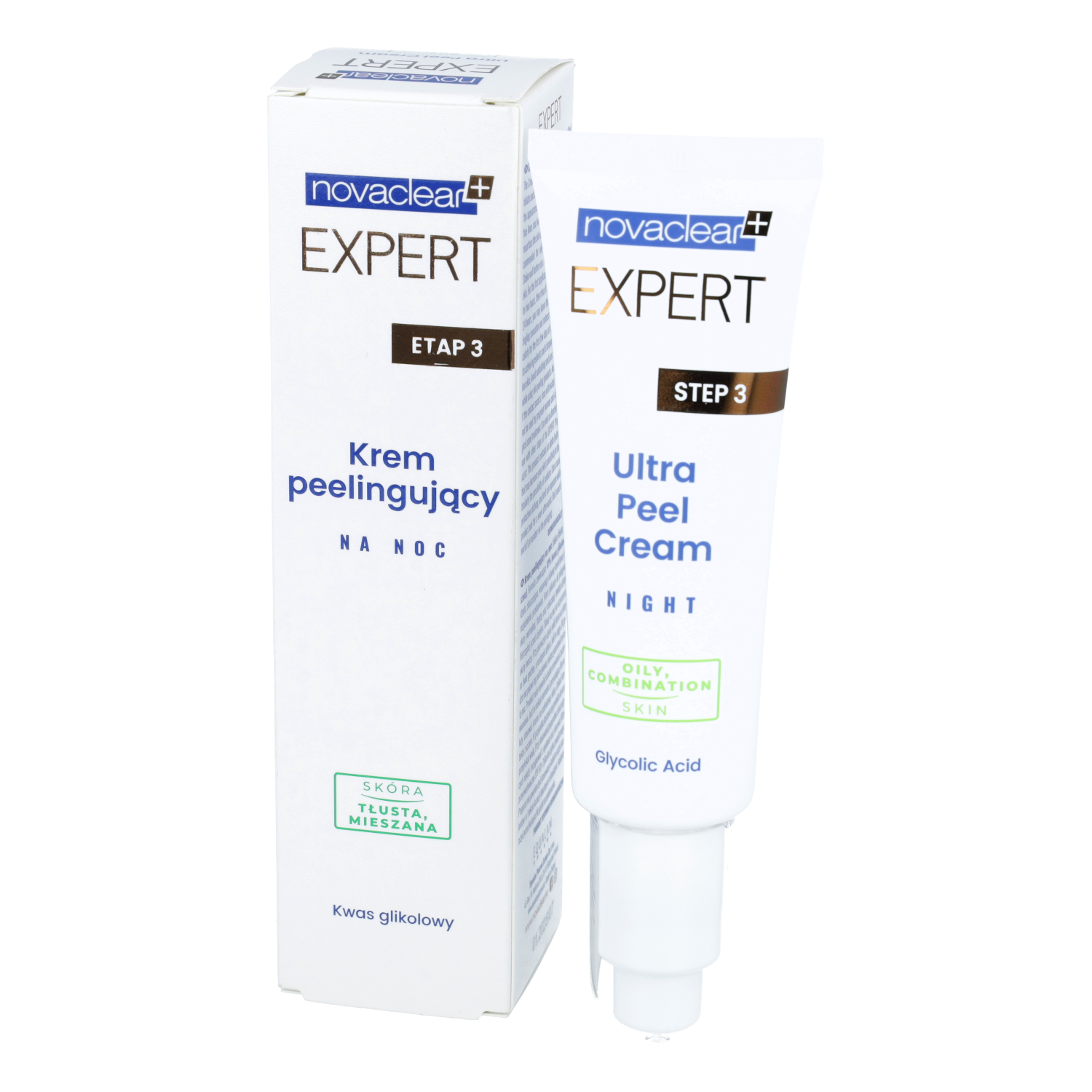 Novaclear expert - krem peelingujący na noc, 50 ml