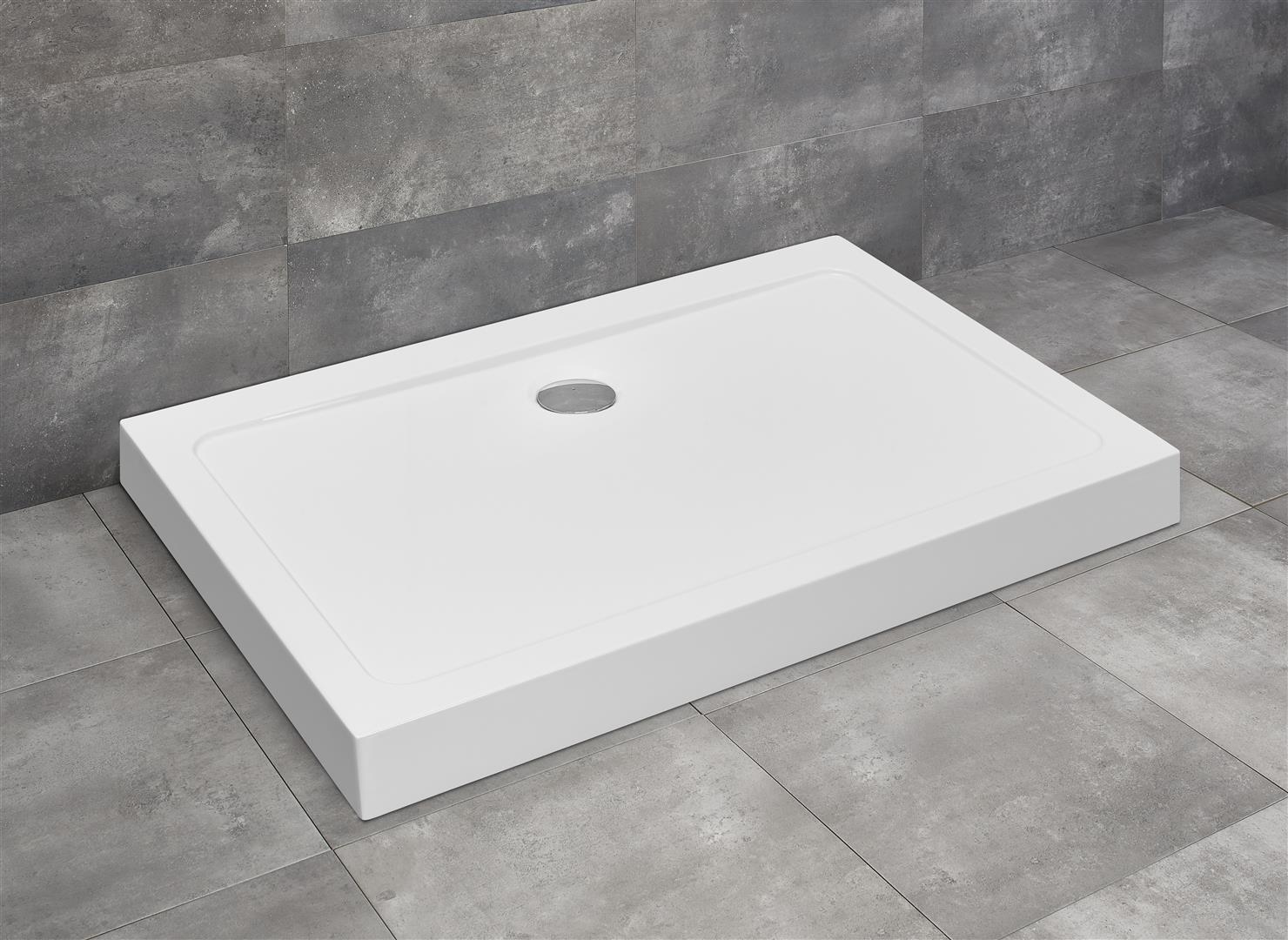 Radaway Doros D Compact brodzik 110x90 cm prostokątny biały SDRD1190-05