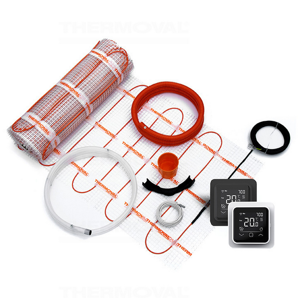 Thermoval TV TO mata grzewcza z termoregulatorem 9 m2 170 W/m2