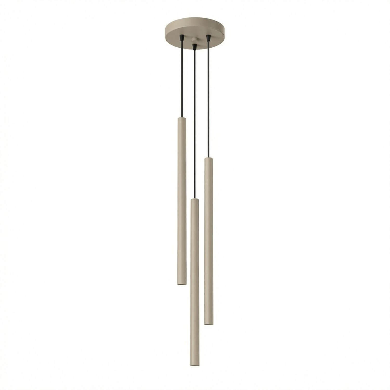 Sollux Lighting Pastelo lampa wisząca 3x8 W beżowa SL.2119