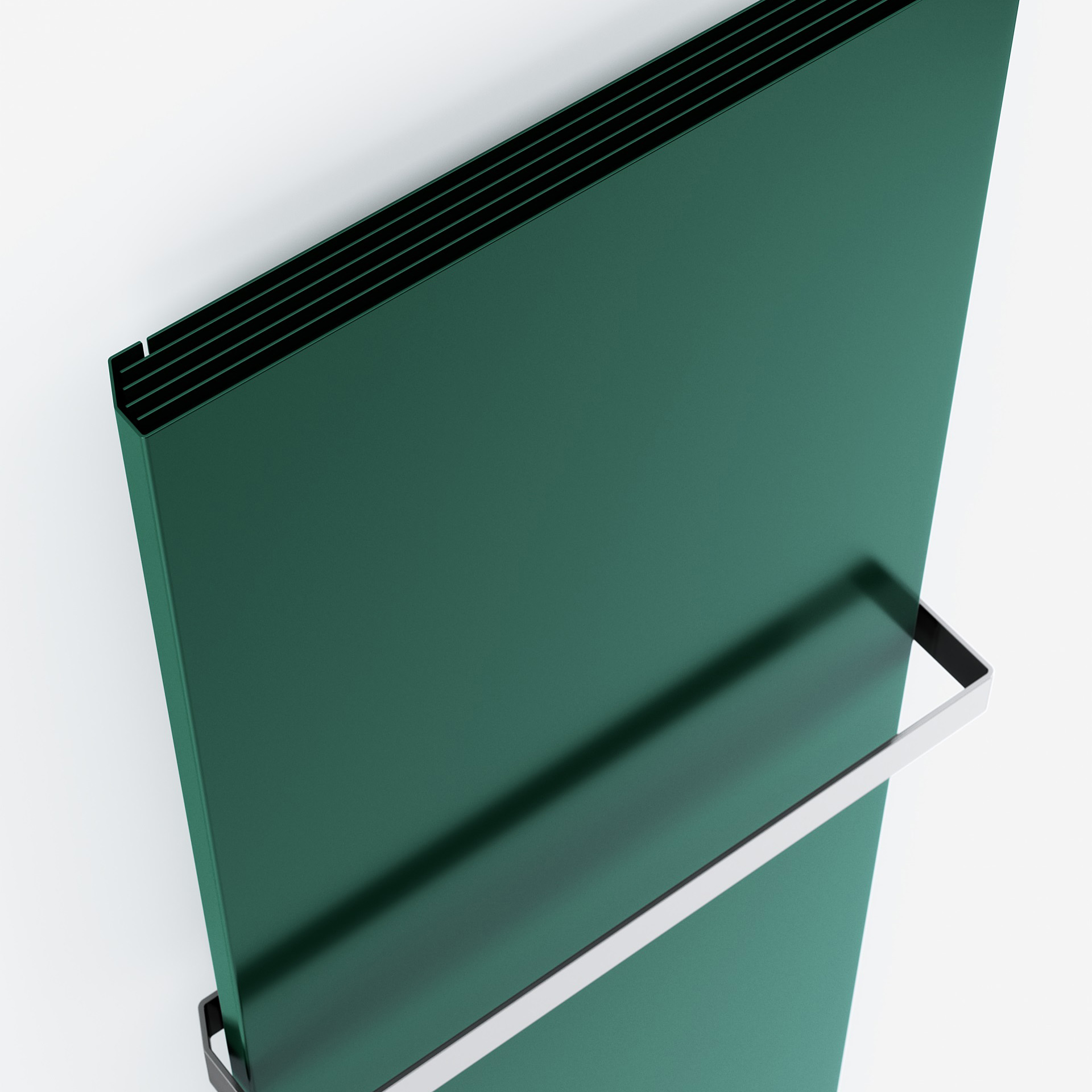 Terma Case Slim obudowa grzejnika 136x52 cm szkło/biały WRBCSG136052K916