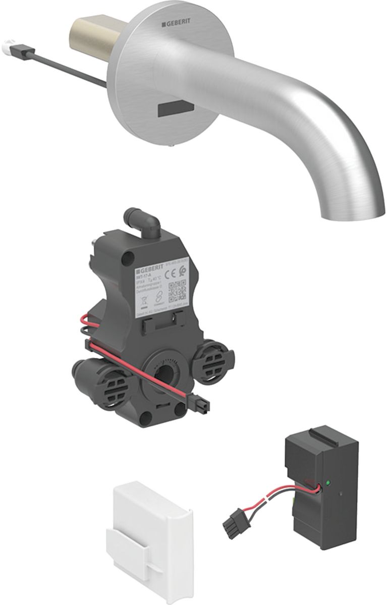 Geberit Piave bateria umywalkowa podtynkowa elektroniczna stal 116.261.SN.1