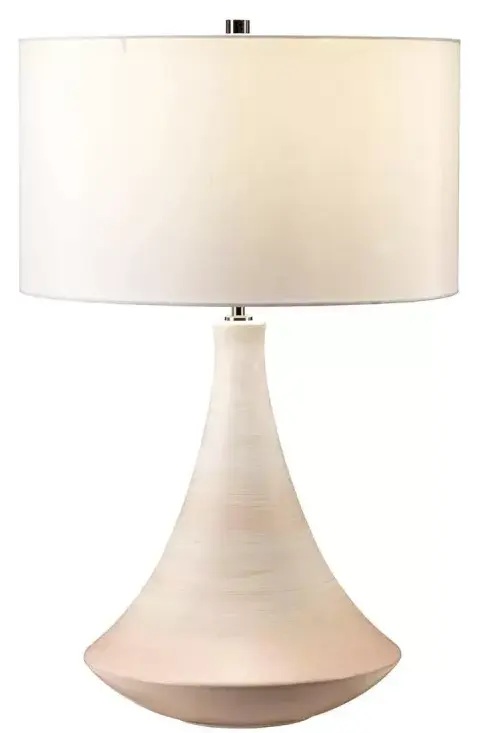Elstead Lighting Pinner lampa stołowa 1x60 W kremowa PINNER-TL