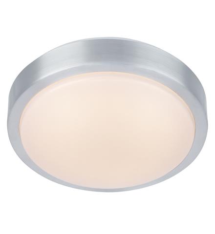 Markslöjd Moon plafon 1x7W aluminium/biały 105957