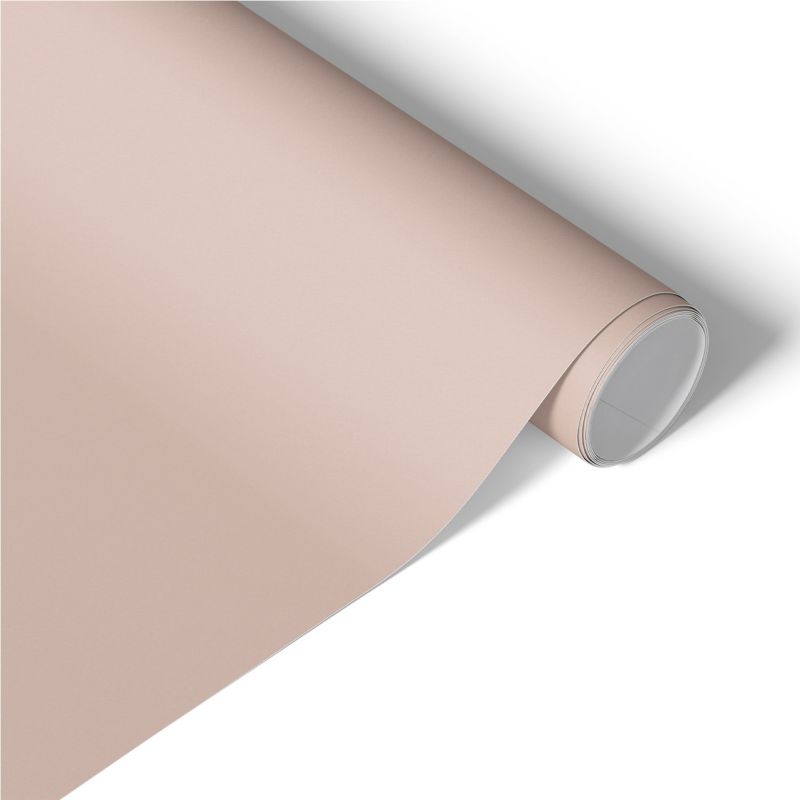 Samoprzylepna Okleina na Meble Tulup 65x130 cm Beżowy róż Ekspresowa Metamorfoza Frontów i Szaf 1 rol.