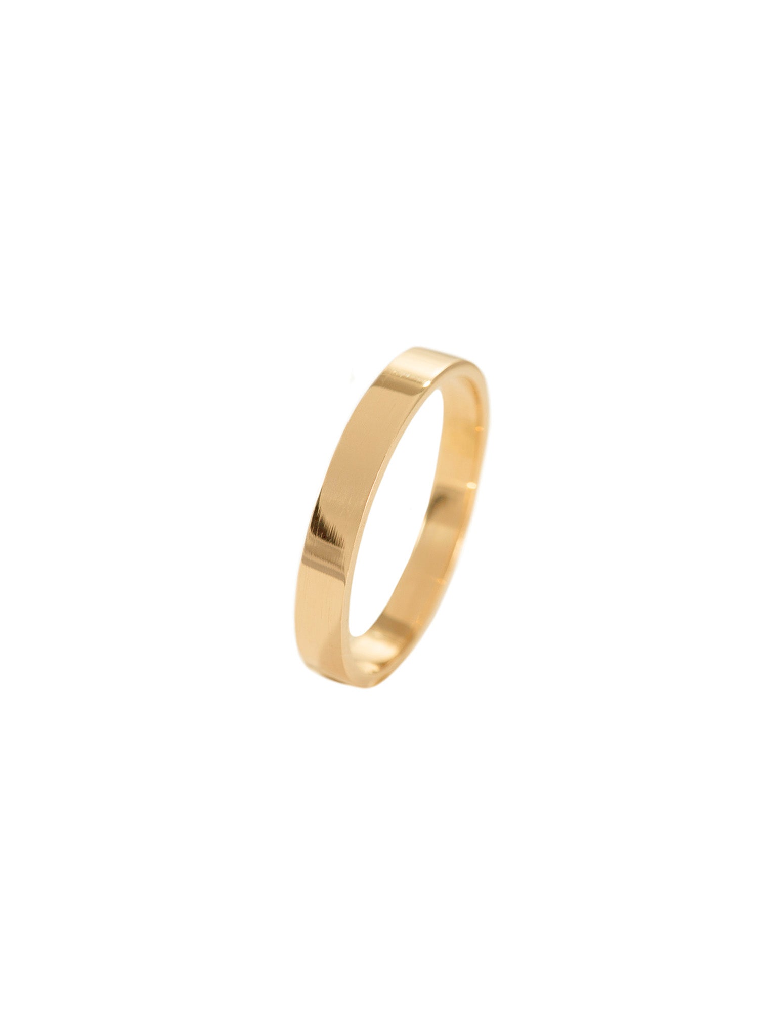 Wedding Band N°3 - obrączka ślubna prostokątna, 3 / 23