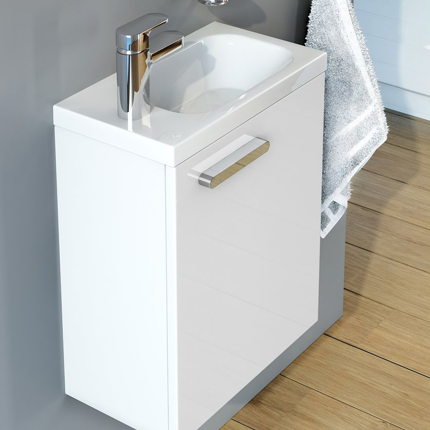 Ravak Chrome front szafki 40x55 cm prawy biały X000000541