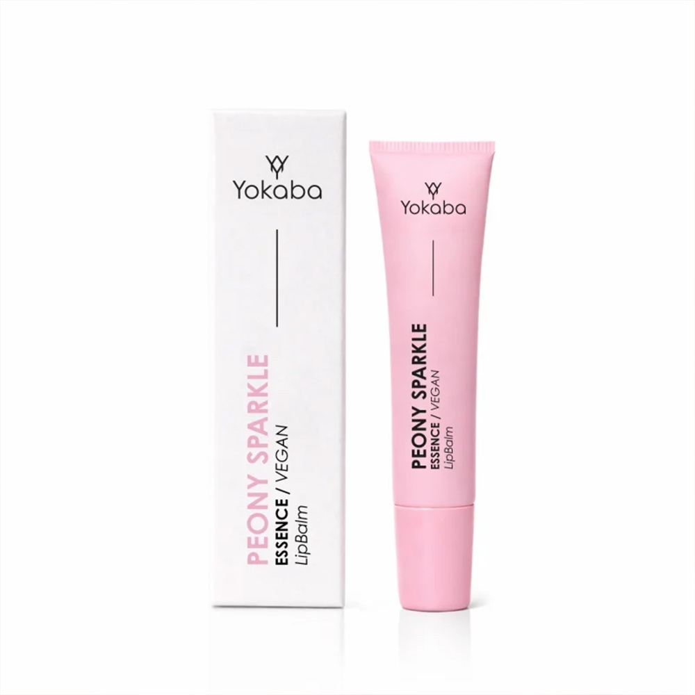 Balsam pielęgnujący do ust Yokaba Peony Sparkle 15 ml