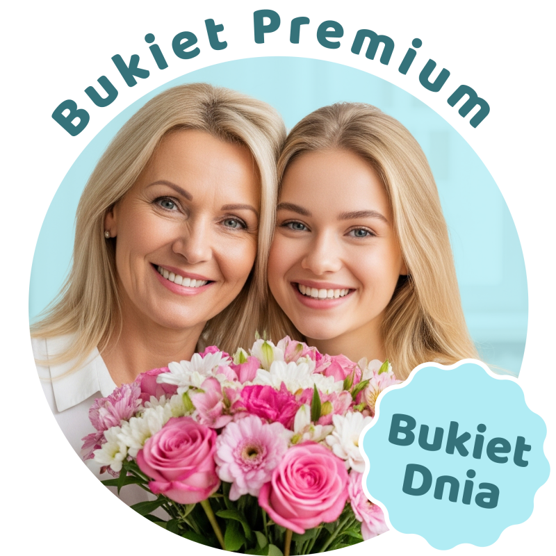 Bukiet Premium - niespodzianka dla Mamy