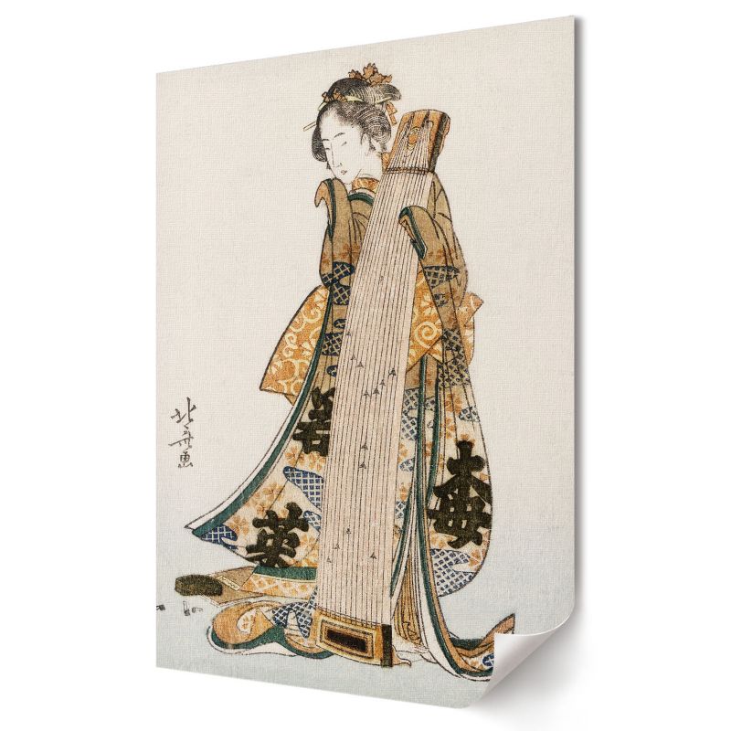 Plakat na płótnie Wallfluent Format A4 Japonka Artysta Hokusai 1 szt.